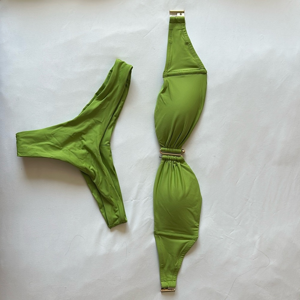 Green bikini